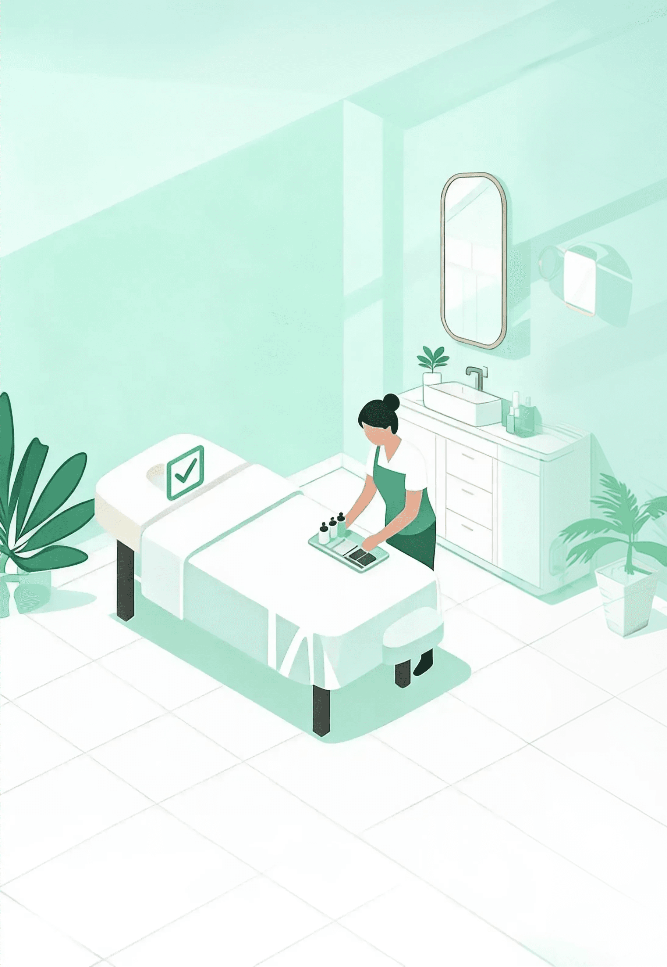 Relaxing illustration